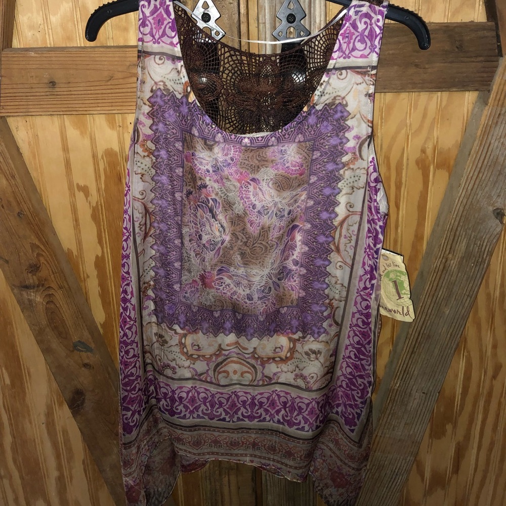 One World Loose fit Tanktop Blouse